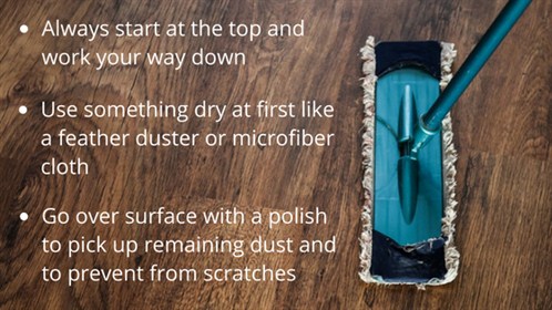 Dusting Tips